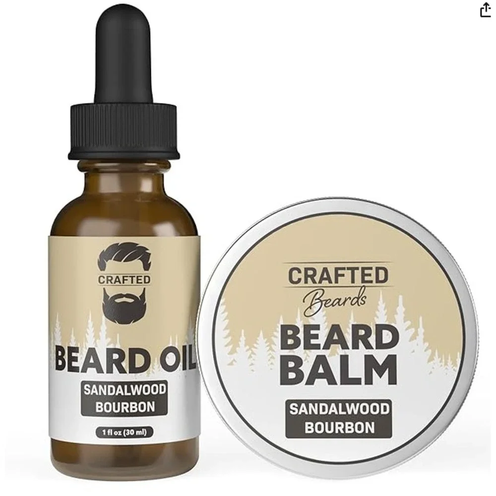 Beard‎ Oil and Balm Sandalwood Bourbon